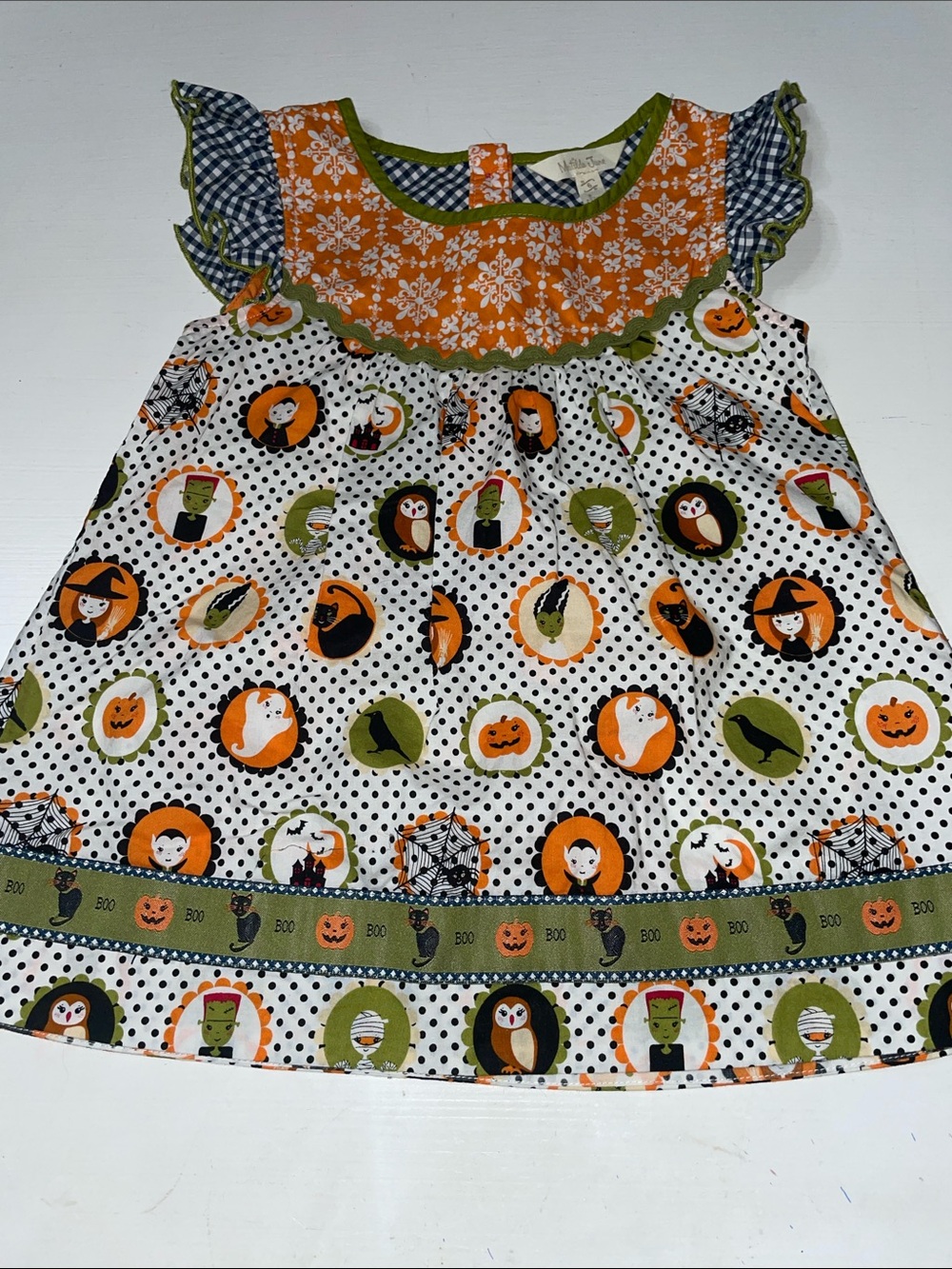 Matilda Jane Halloween fall shirt size 6
